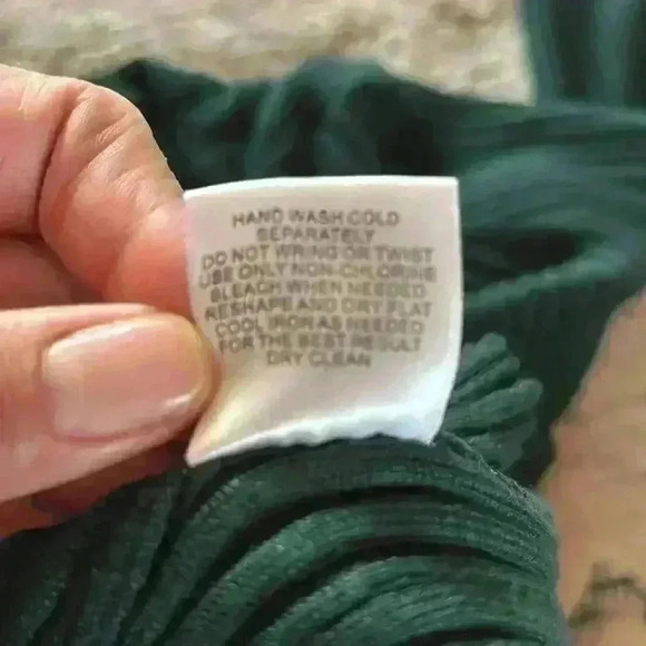 Olive + Oak Dress Women's Size Large Ribbed - Picture 7 of 7